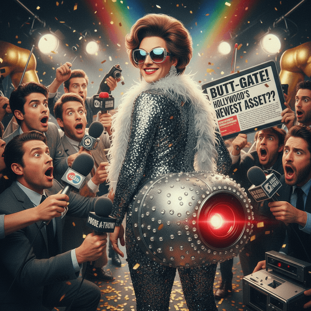 prosthetic butthole era has arrived and we're documenting it