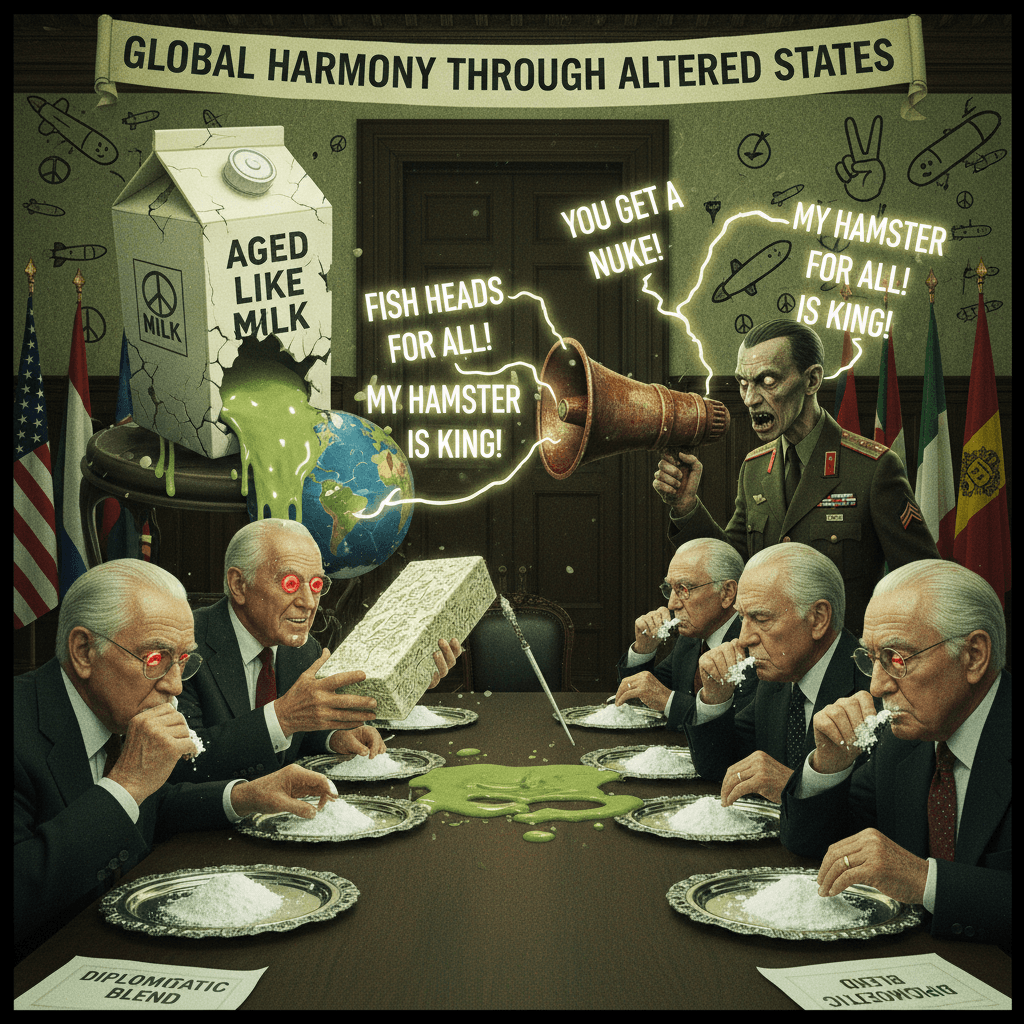 we appreciate their cocaine, threats incoming