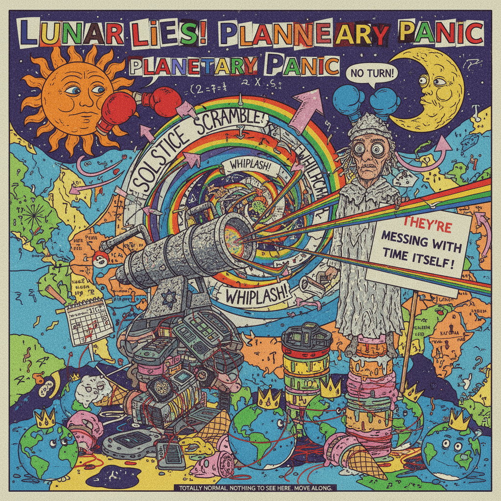 jewish space lasers cause calendar solstice geopolitical whiplash (very normal)