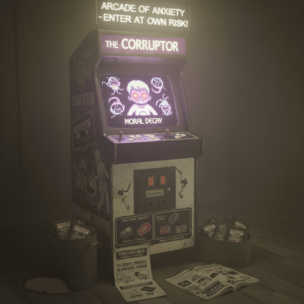 think of the children™ meets banned video game manual energy