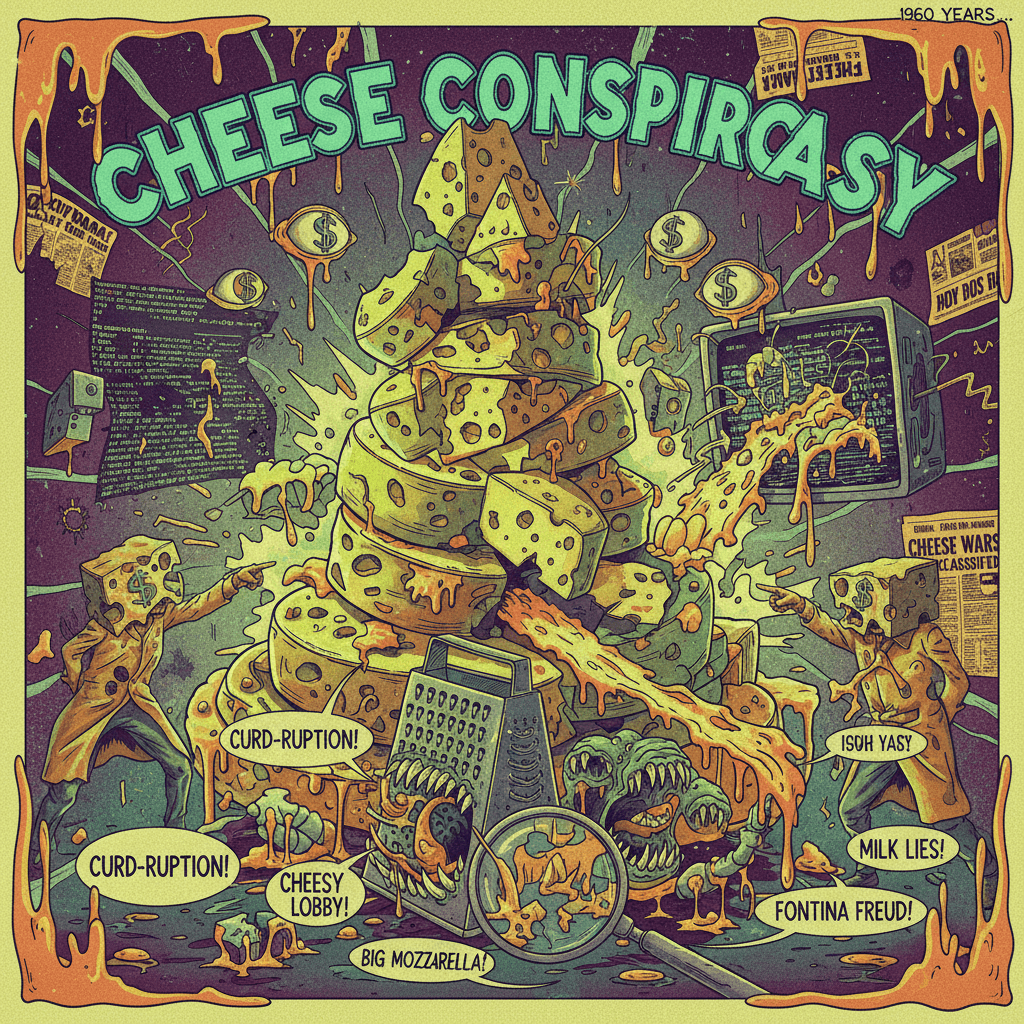 1960 yrs of cheese wars exposed via corrupted text & pure unfiltered chaos