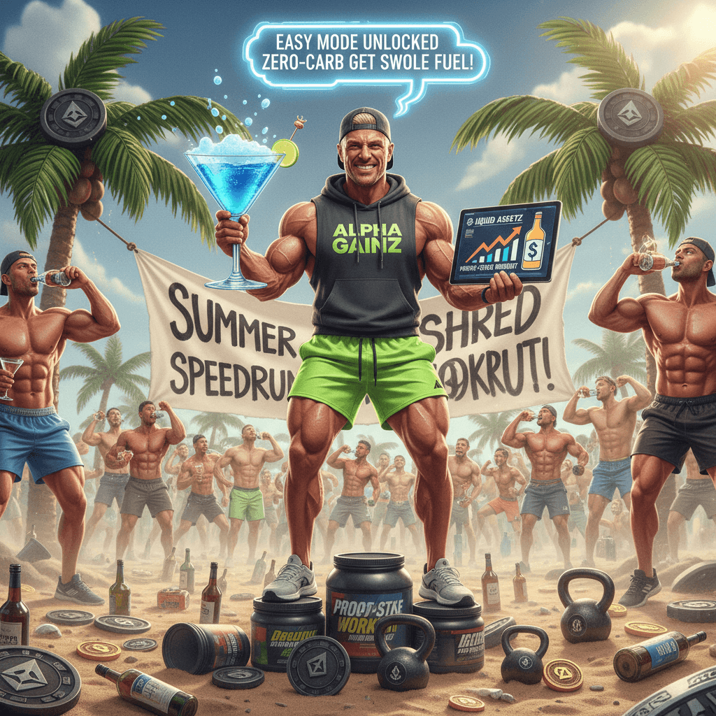 Reddit fitness bro discovers alcohol exists, thinks this is revolutionary