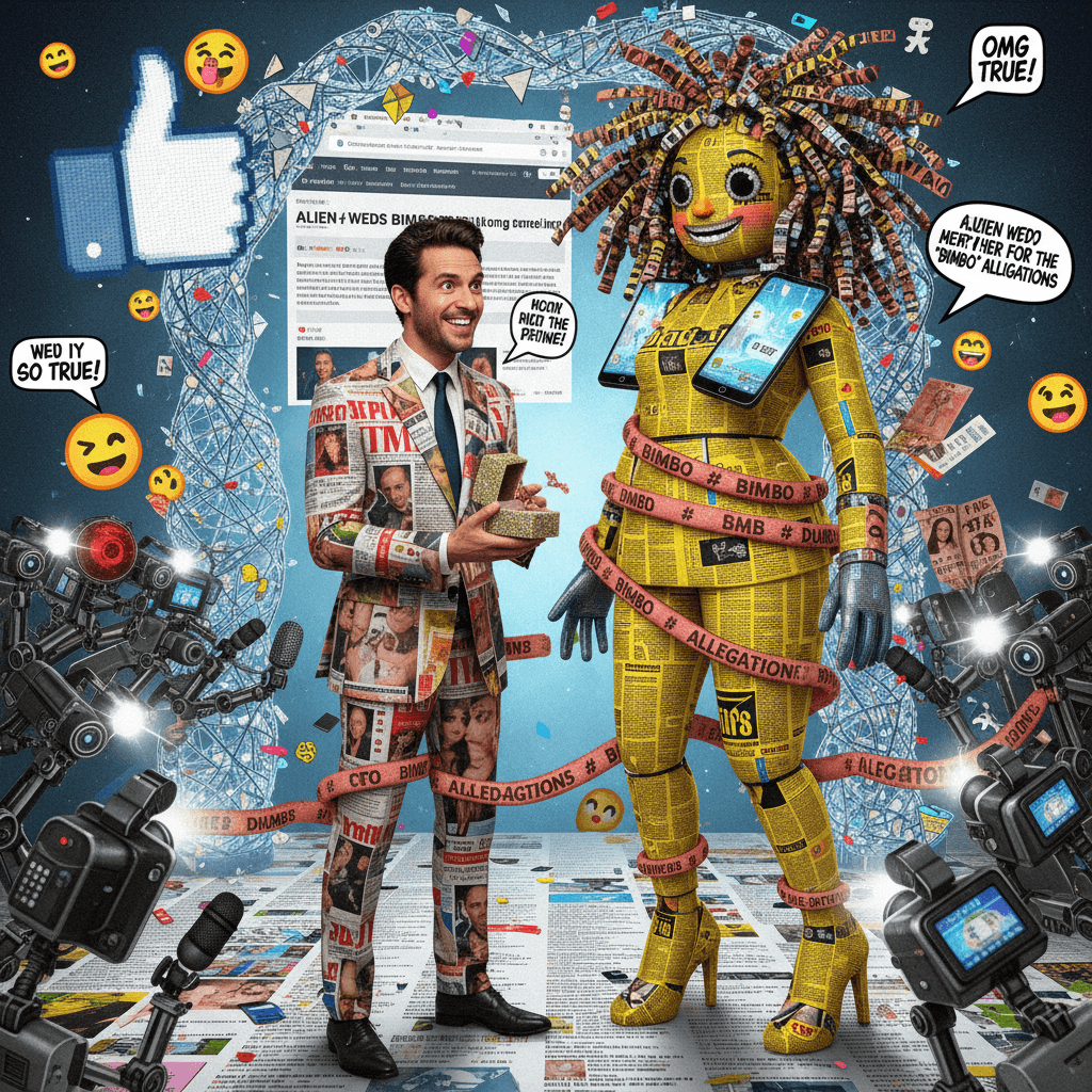 Peak tabloid fever: marry her for the 'bimbo' allegations