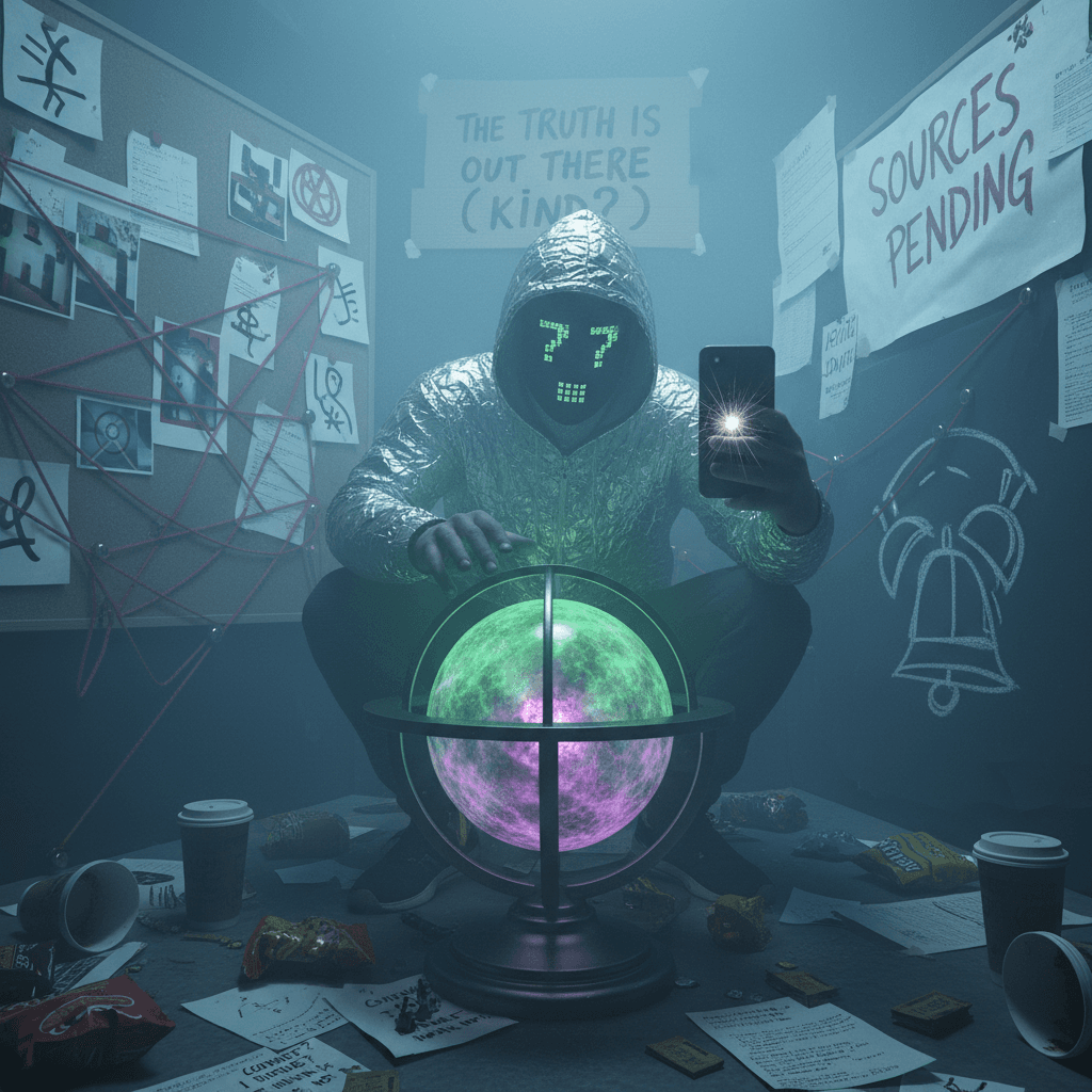 bro discovered the concept of corruption, very mysterious about it