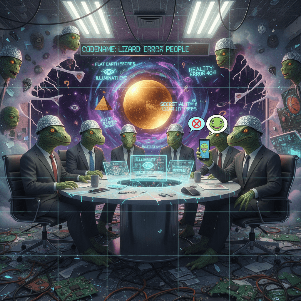 coherence left the chat, reptilians entered