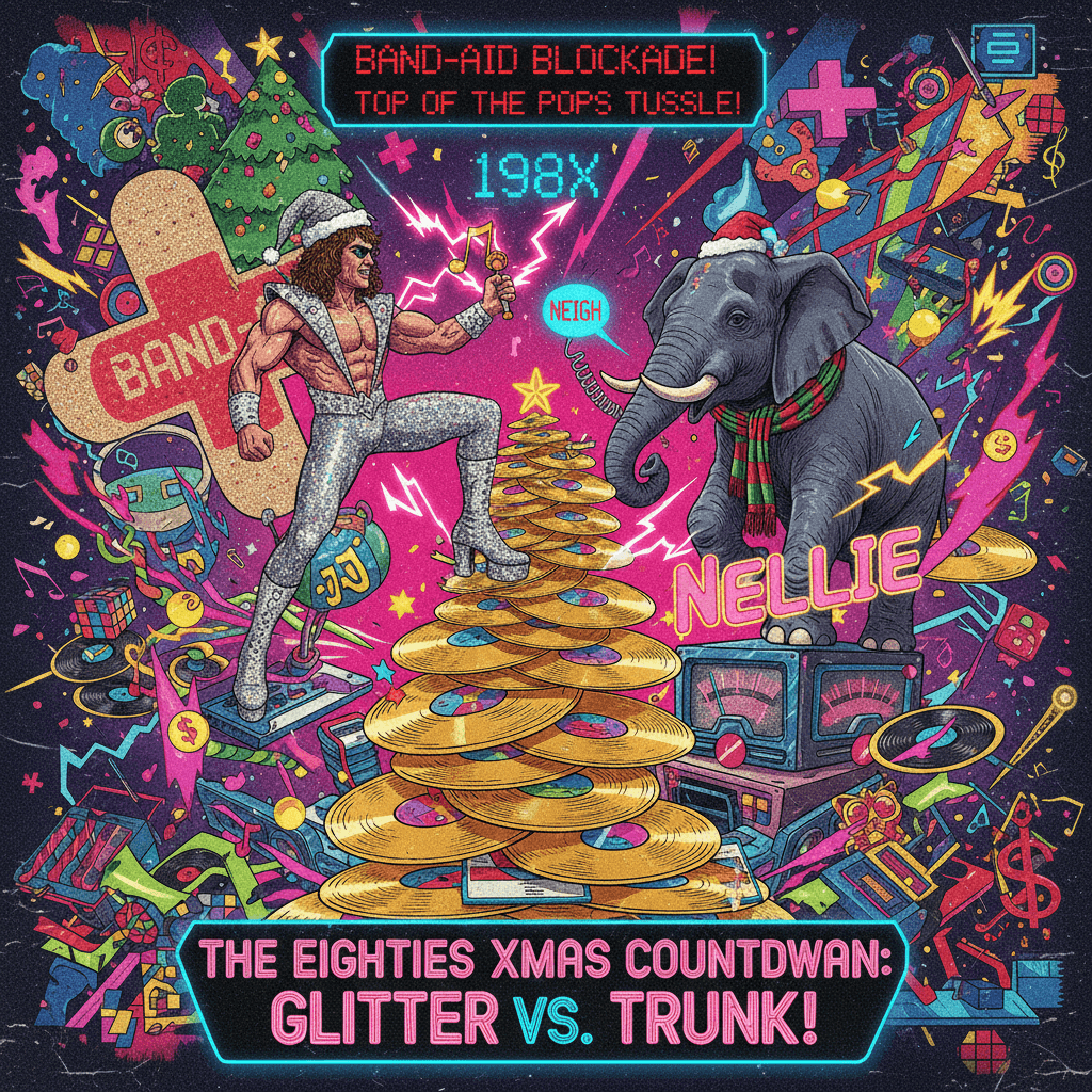 The 80s Christmas charts: when Gary Glitter and Nellie the Elephant battled for glory