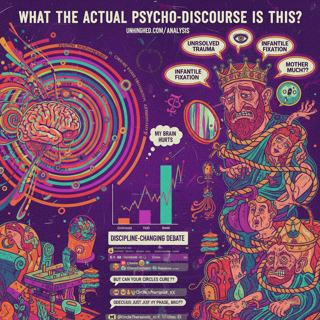 Colorful circles vs oedipal urges: a discipline-changing debate