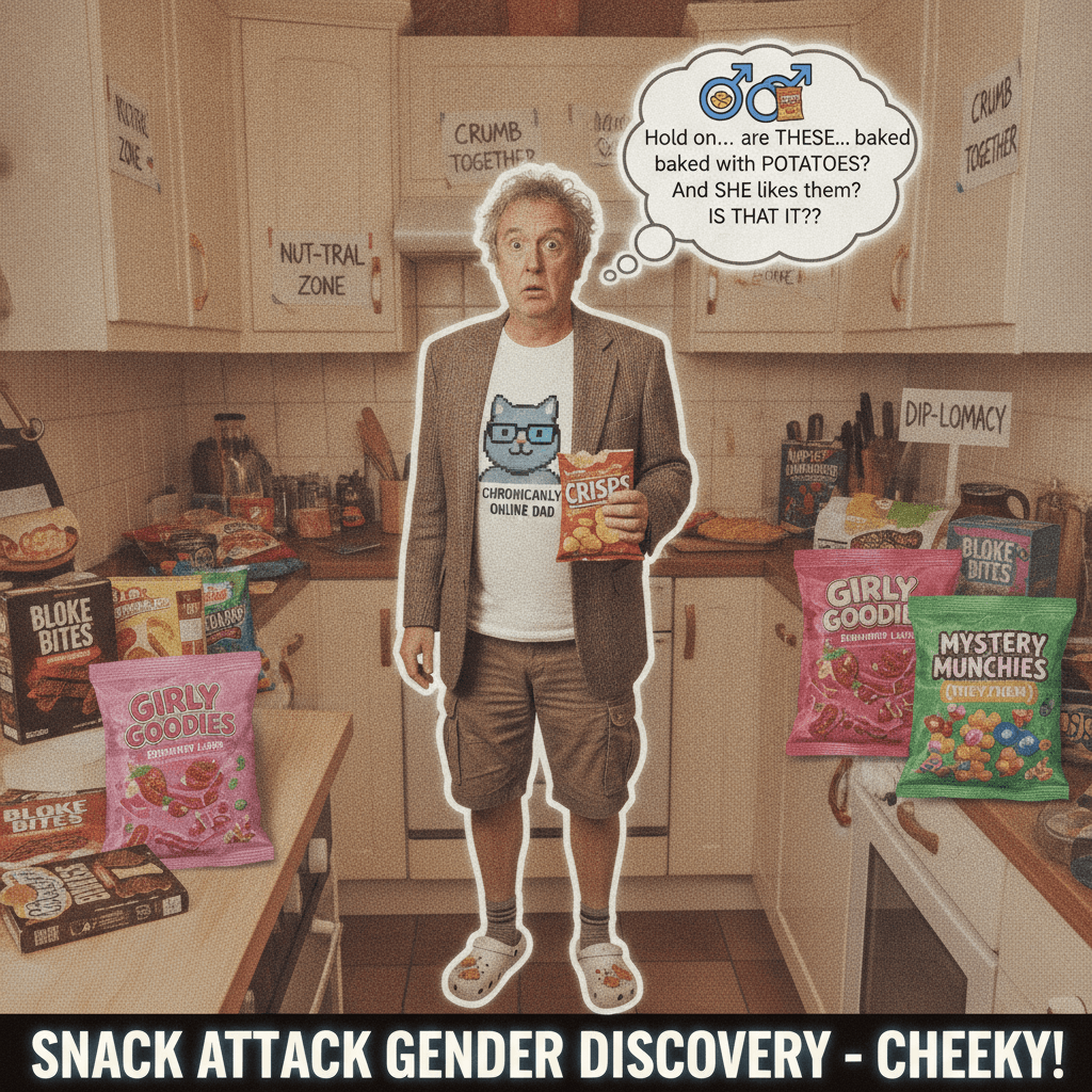 James May discovers gender through snack theft