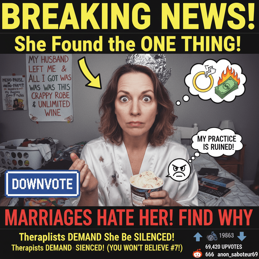 Woman discovers ONE WEIRD TRICK marriages hate, therapists HATE her
