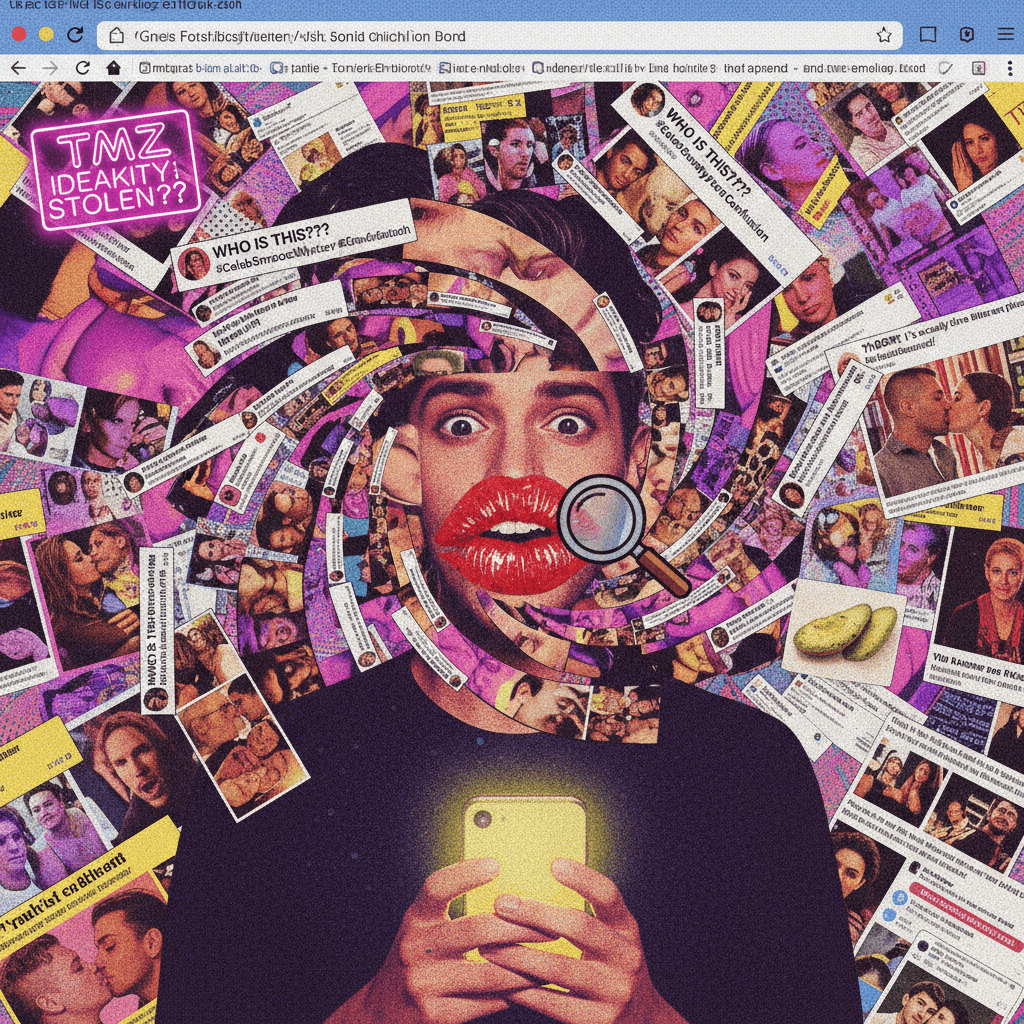 TMZ doxxes you into an identity crisis via celebrity smooch