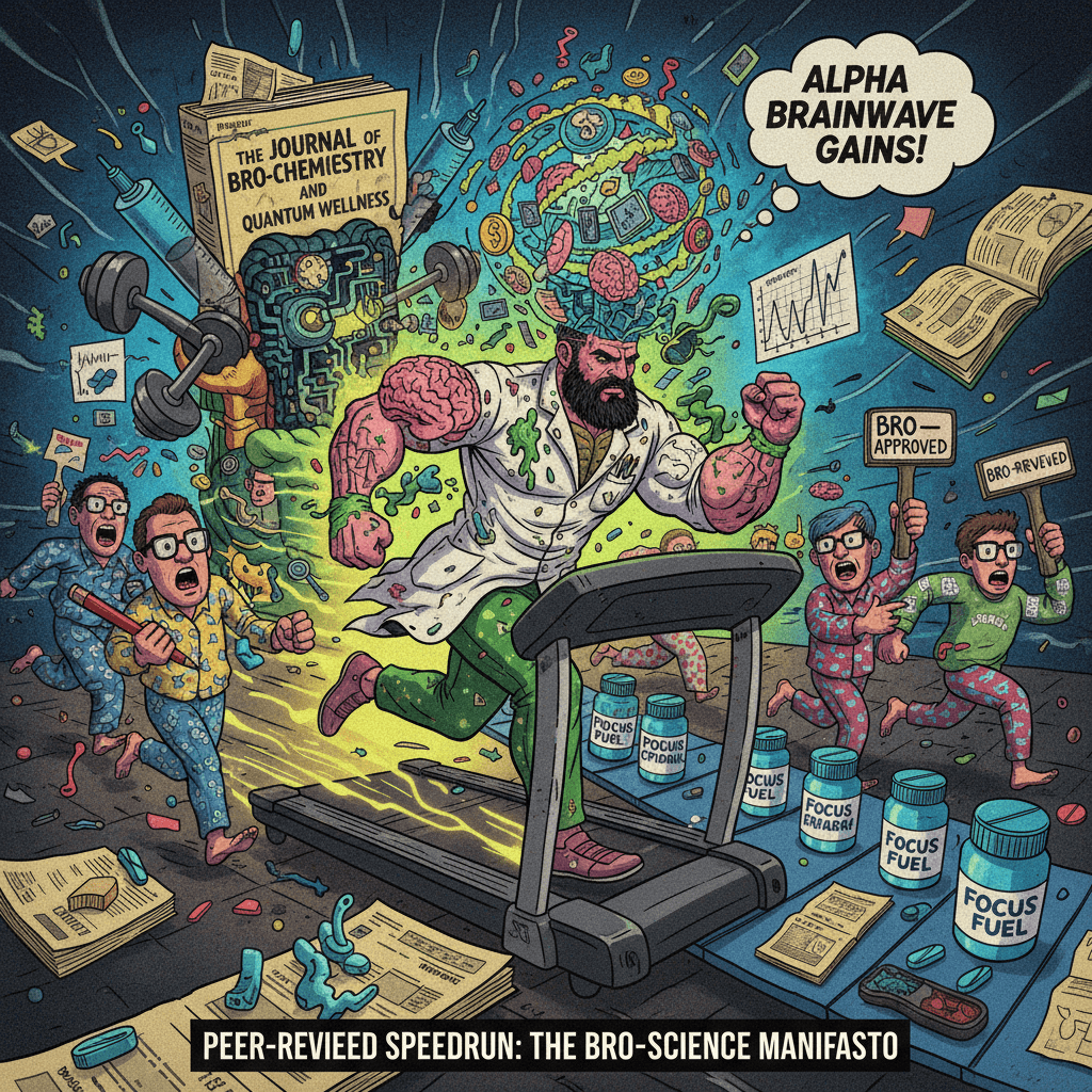 Peer-reviewed journal just speedran the "bro science" pipeline