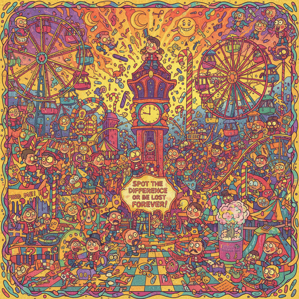 Where's Waldo had a fever dream and made a theme park