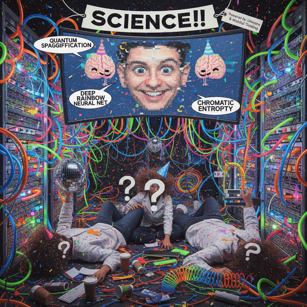 We understand nothing, we just made it colorful and called it science