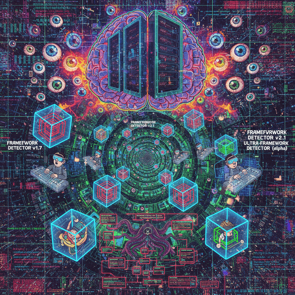 we've gone full Inception: building frameworks to detect the frameworks