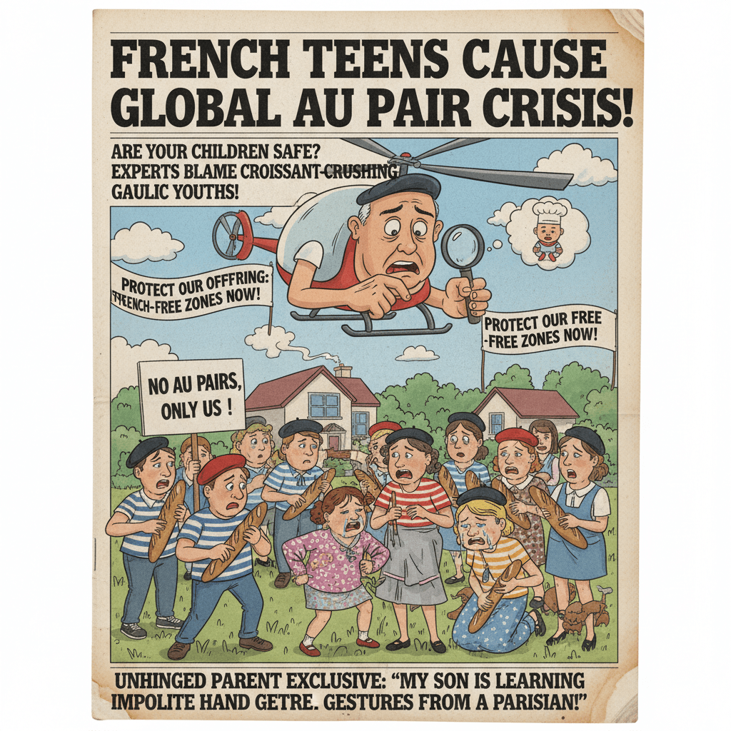 au pairs bad bc french teenagers exist apparently
