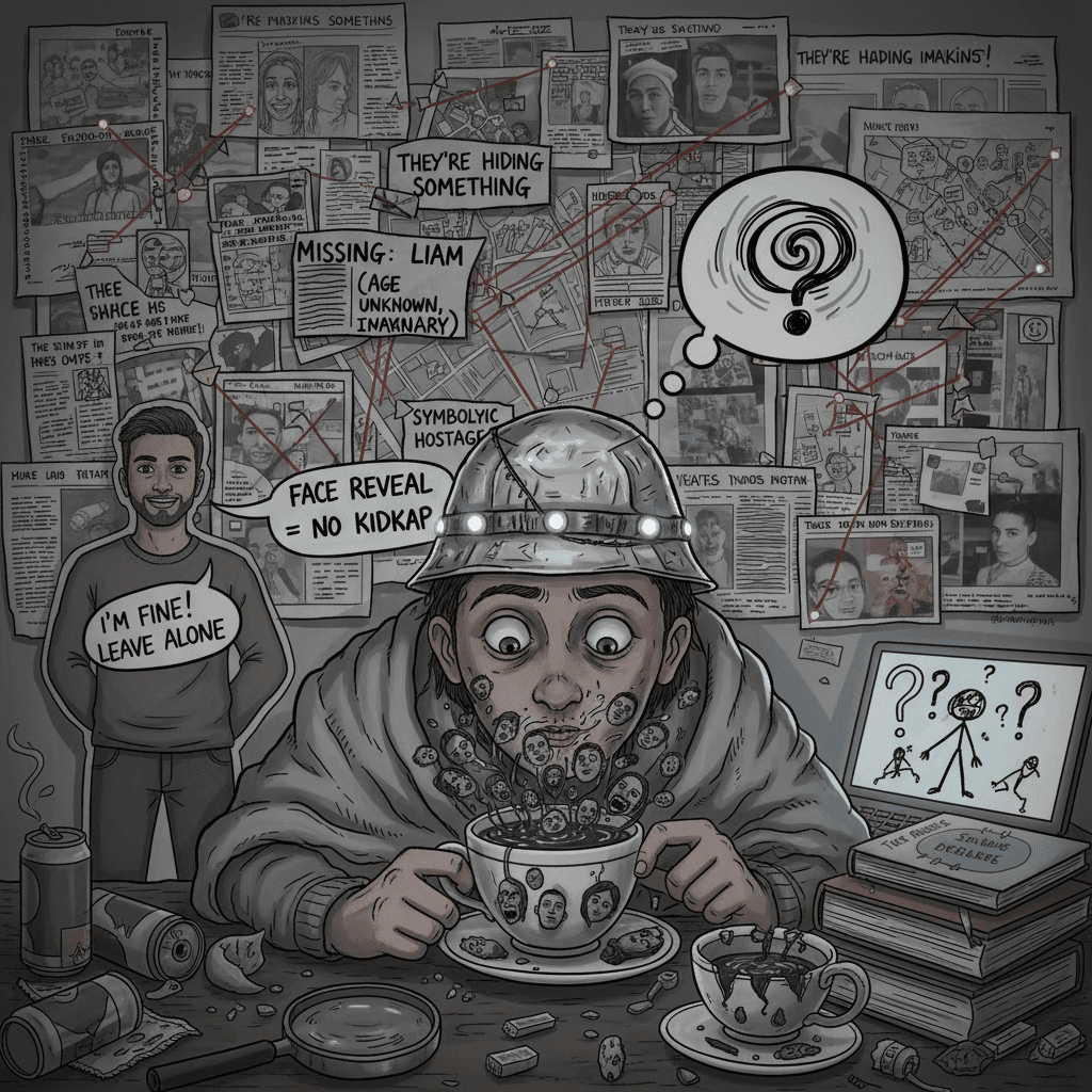 Reading faces like tea leaves to solve a kidnapping that doesn't exist