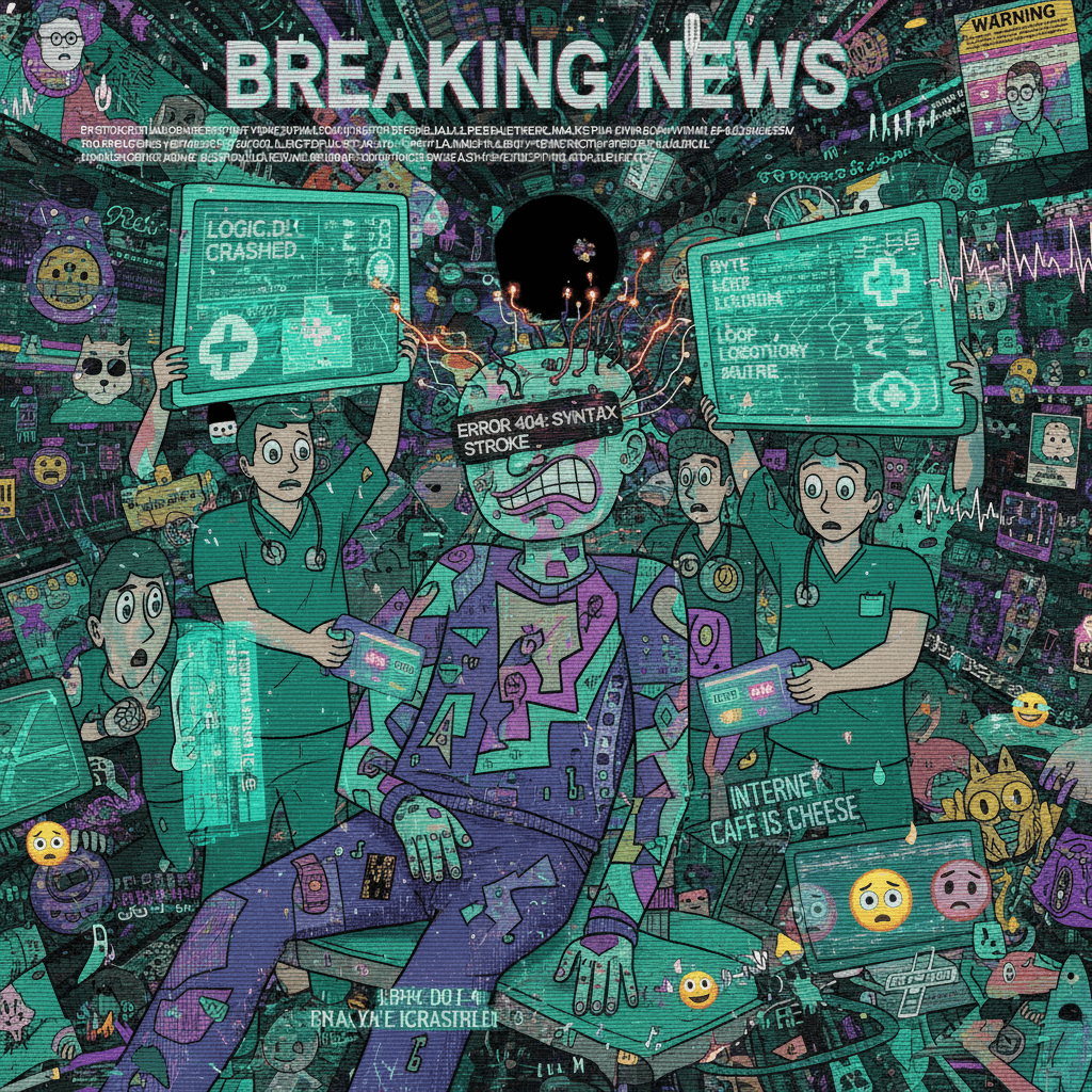 Breaking: Local algorithm has a stroke, emergency department confused