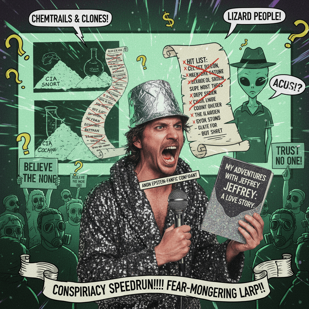 Anonymous Epstein confidant shares chilling tale of CIA drugs and hit lists