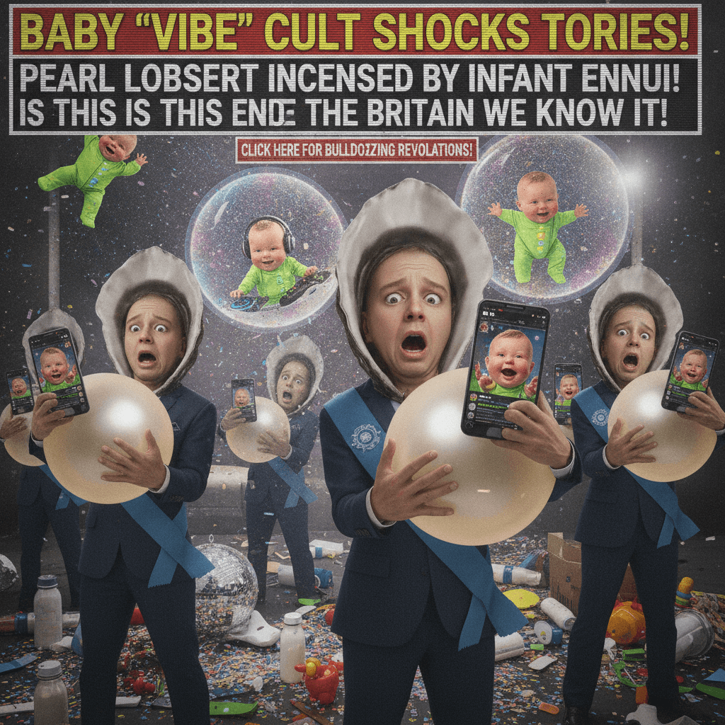 Tories clutching pearls over something involving babies and vibes