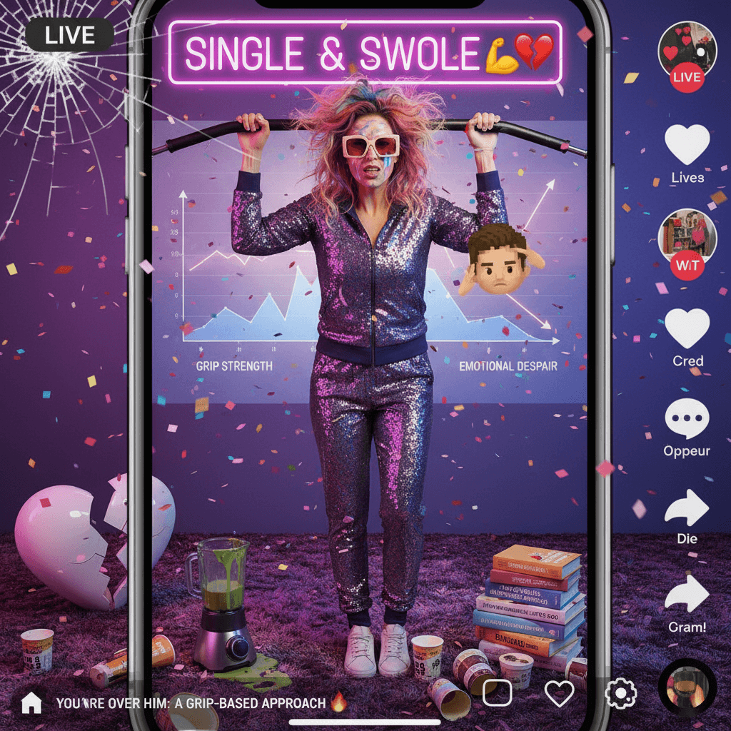 Breakups hit different when you've got grip strength