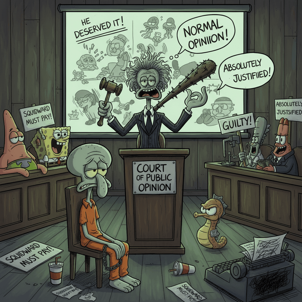 Squidward deserves suffering, actually - a normal take