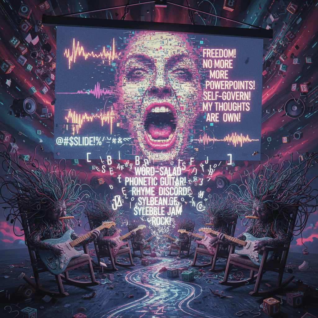 confused slide declares independence via stream-of-consciousness rockers