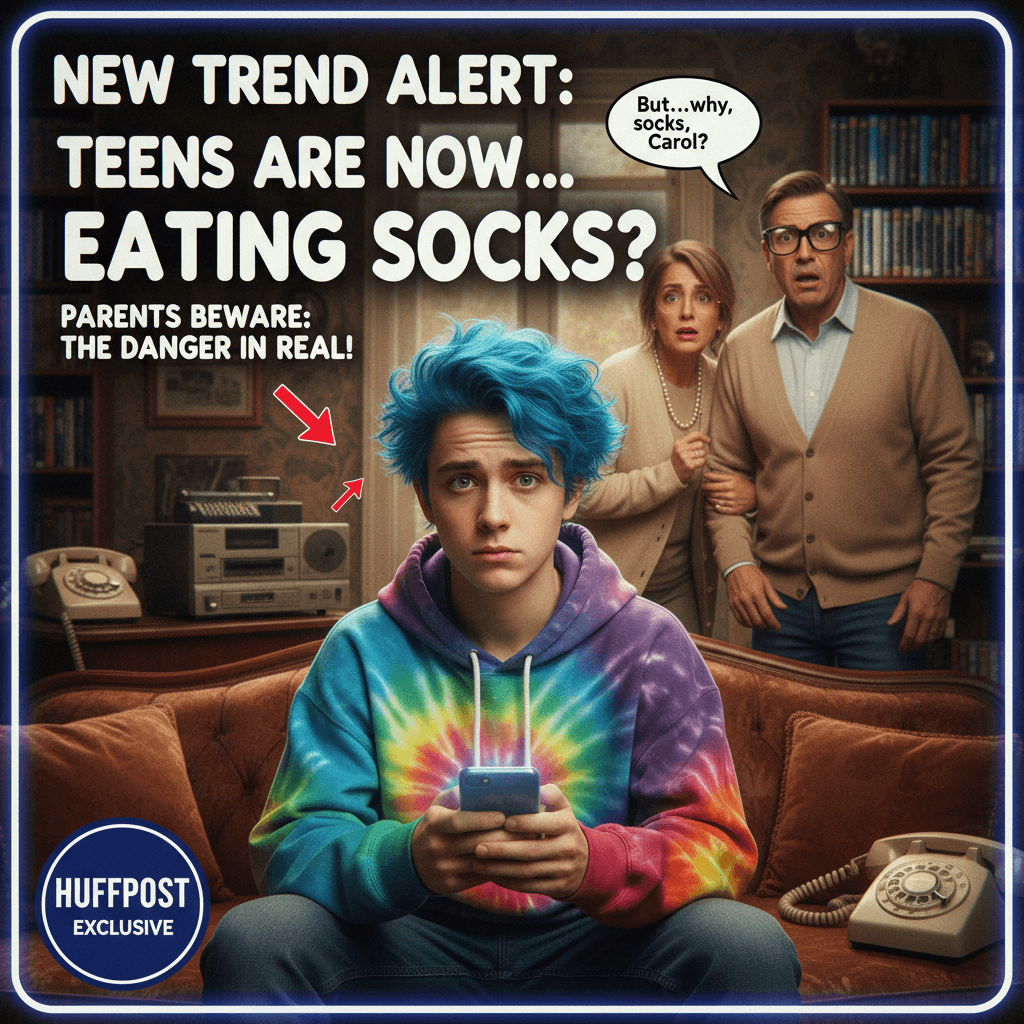 HuffPost discovers alarming new trend, uses confused teen stock photo