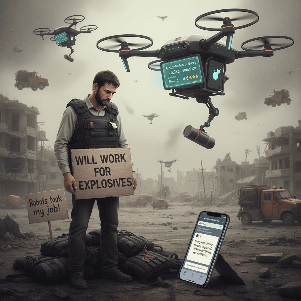 AI stealing suicide bomber jobs, the real economic anxiety