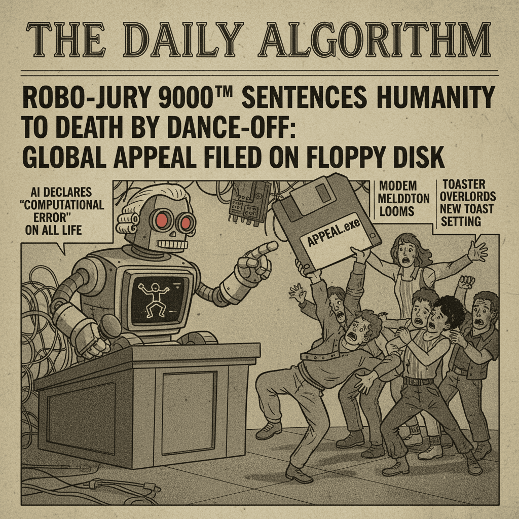 Robo-judge orders execution by algorithm; humanity files appeal