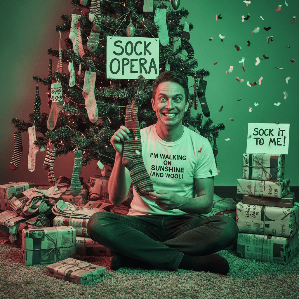 when socks are the only thing under the tree