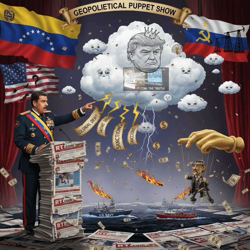 maduro yells at cloud while citing rt.com