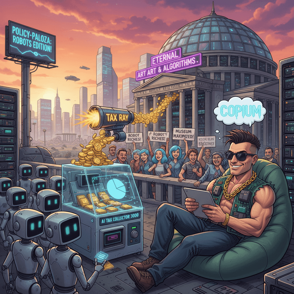 Just tax AI bro, fund the museums, problem solved forever