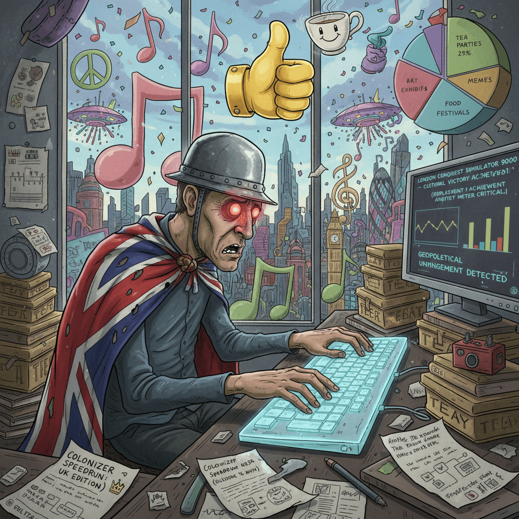 POV: you think London was conquered by vibes and cultural events