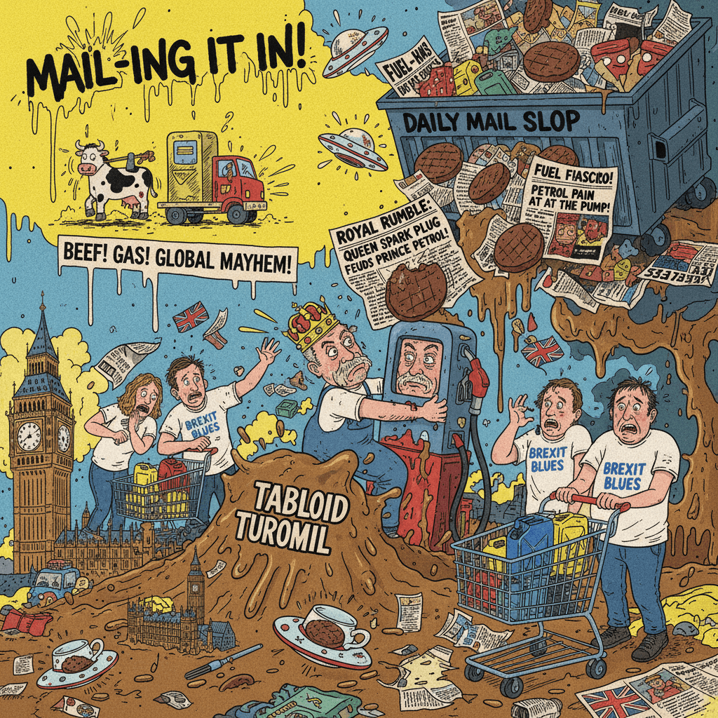 Daily Mail stays Mail-ing it in with royal beef and fuel prices