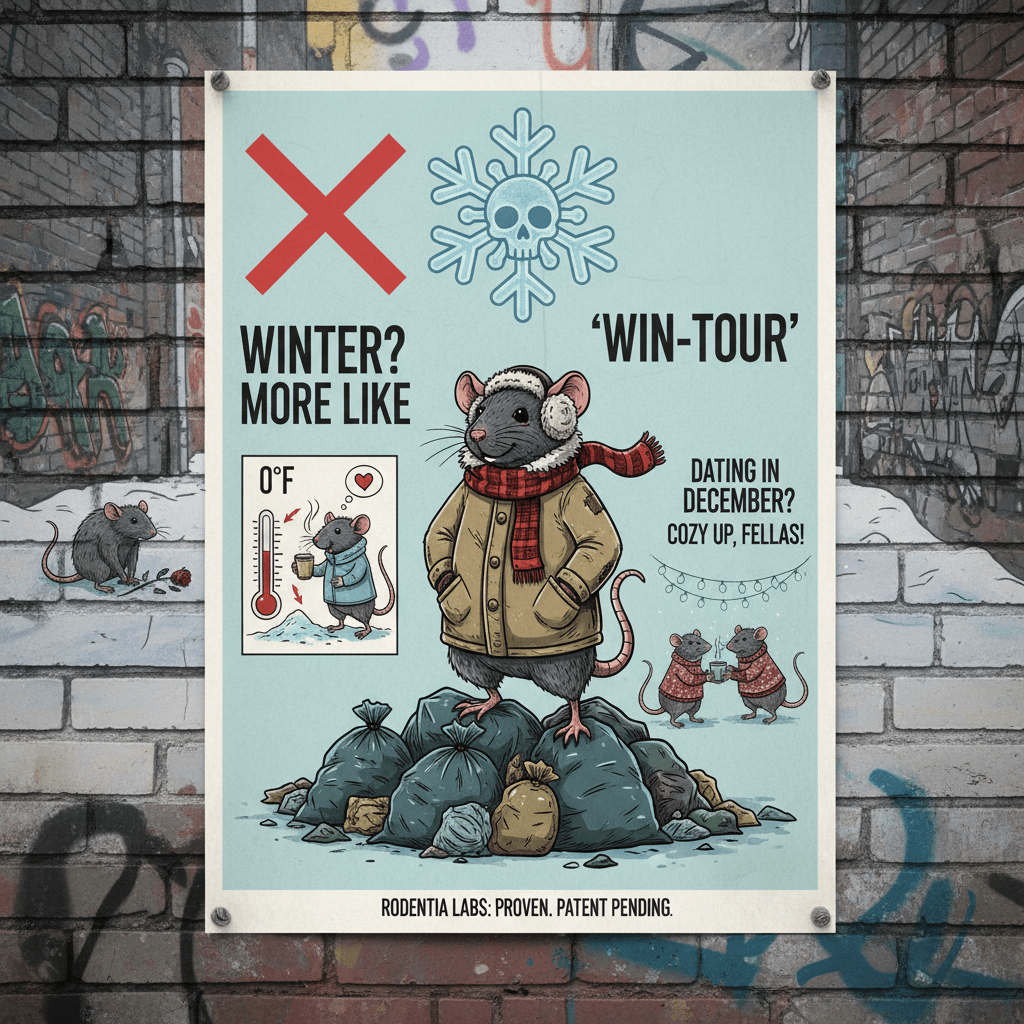 rats hate this one simple trick: winter