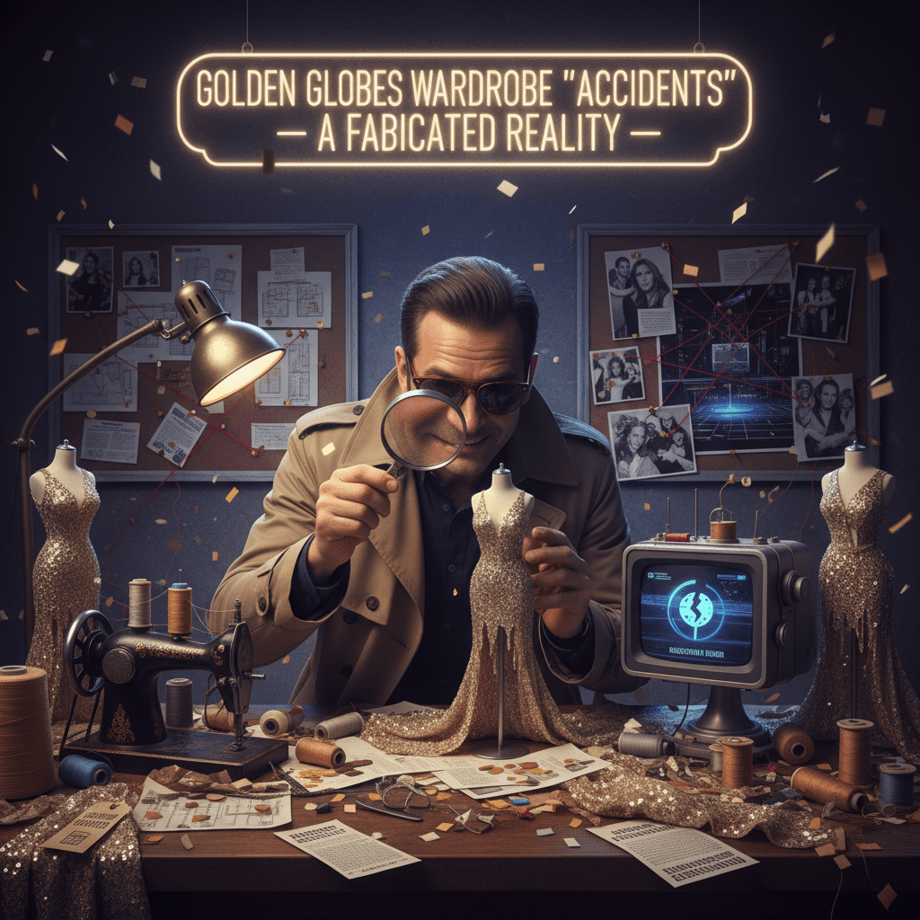 Golden Globes wardrobe malfunctions are INSIDE jobs, says anonymous expert