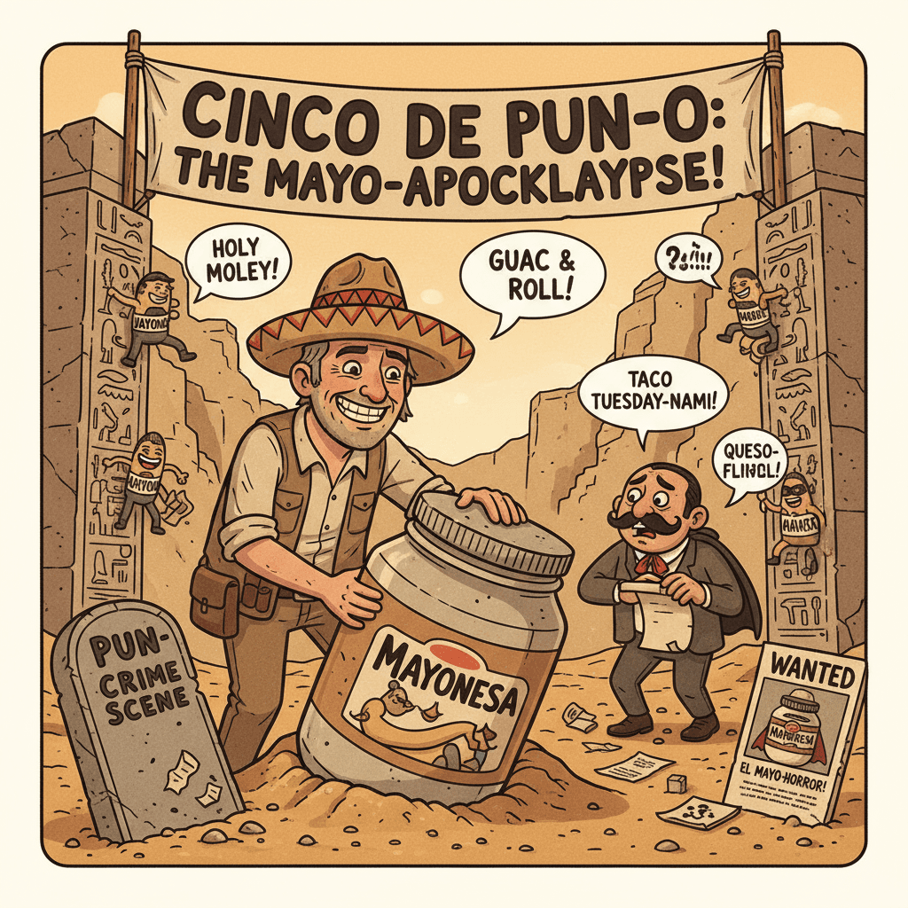 Mayo conspiracy theory that commits pun crimes against Mexico