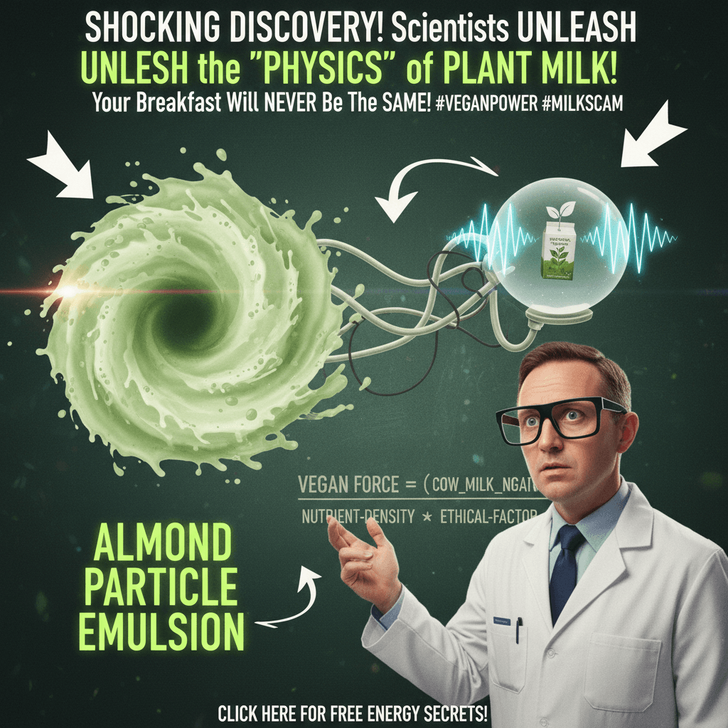 plant milk has physics now apparently