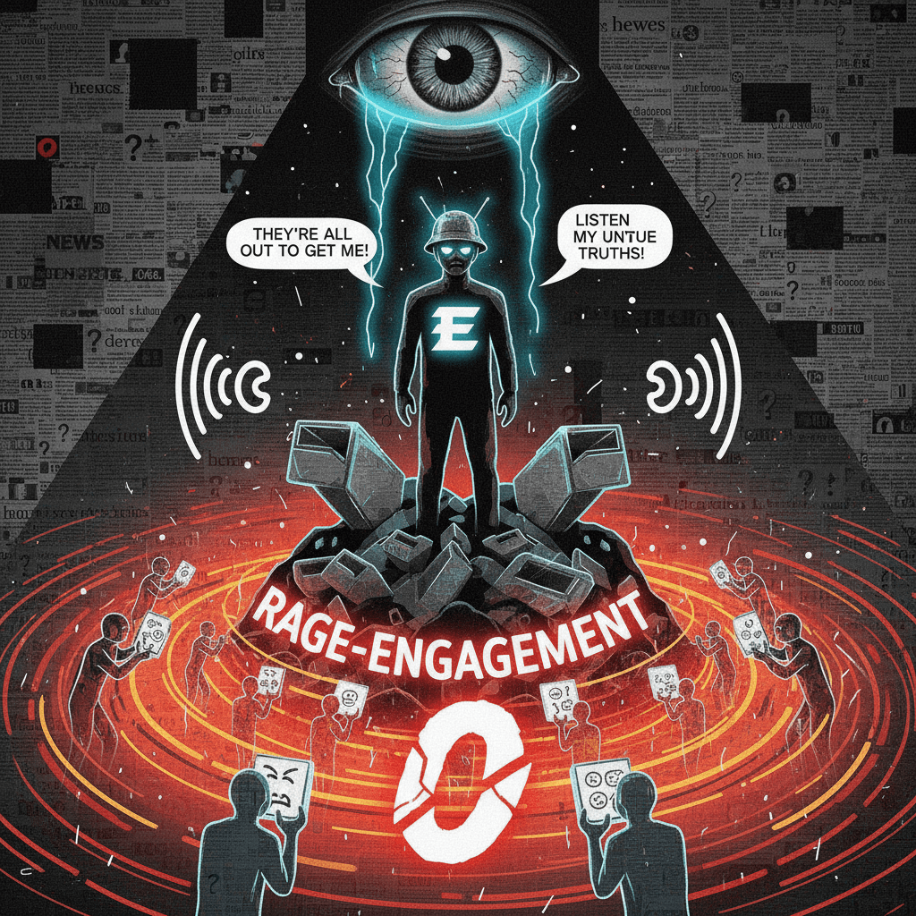 Vague outrage farming with zero specificity. Classic.