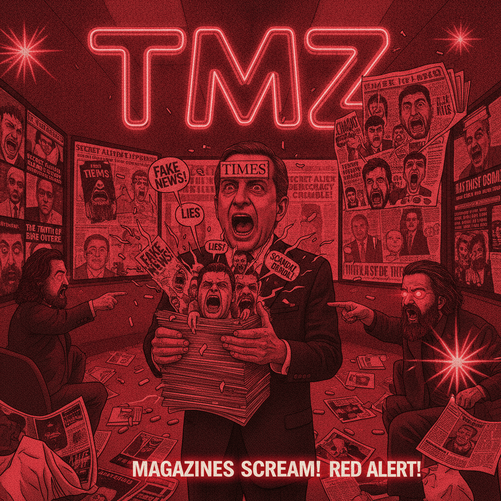 Times goes full TMZ, discovers magazines can scream