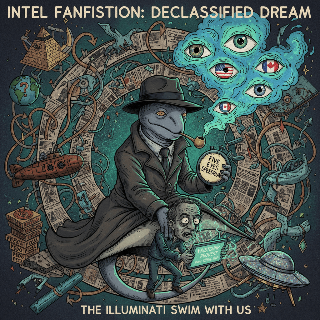 Stingrays and Five Eyes and Epstein, oh my: a fever dream