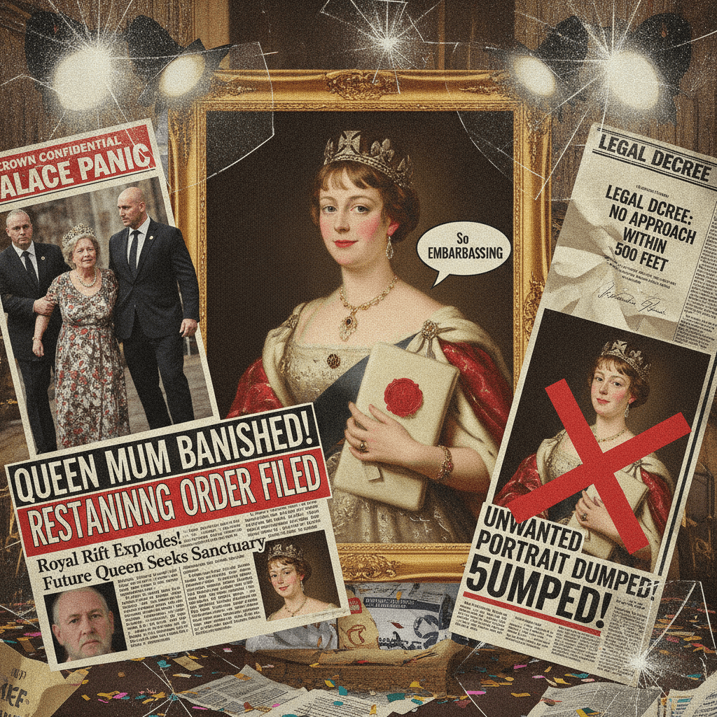 Future queen gets legal protection, formal portrait included for maximum awkwardness