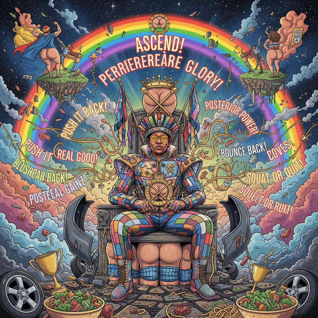 The Royal Society of Rear Endorsers presents: incoherent motivational word vomit