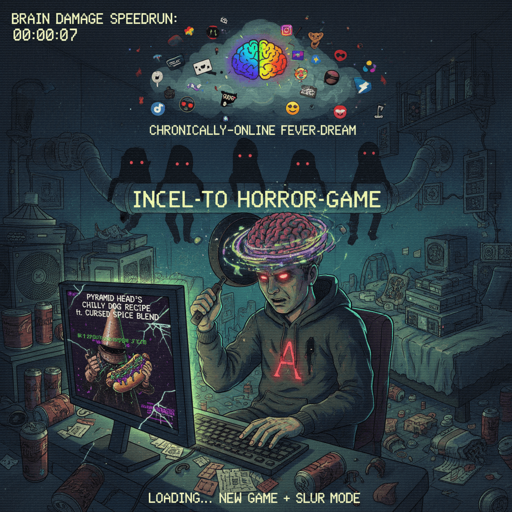 concussed redditor accidentally writes silent hill fanfic with slur seasoning