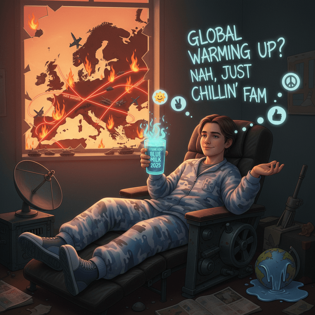 "no worries fam" as nato borders heat up, May 2025 edition