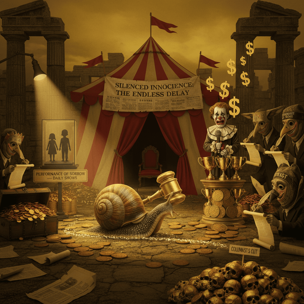 dead child + slow courts = clickbait columnist goldmine