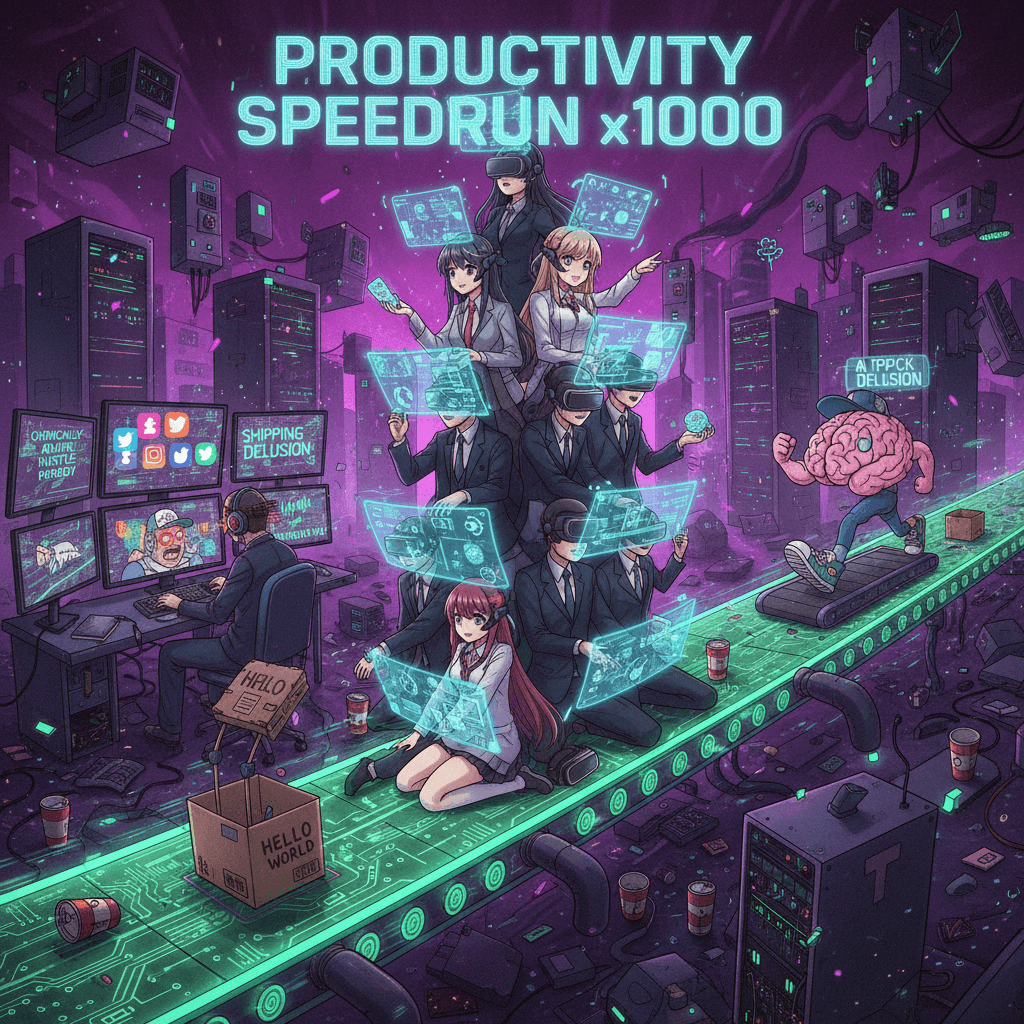 dual VR stacking waifus & agents to ship hello world, very normal