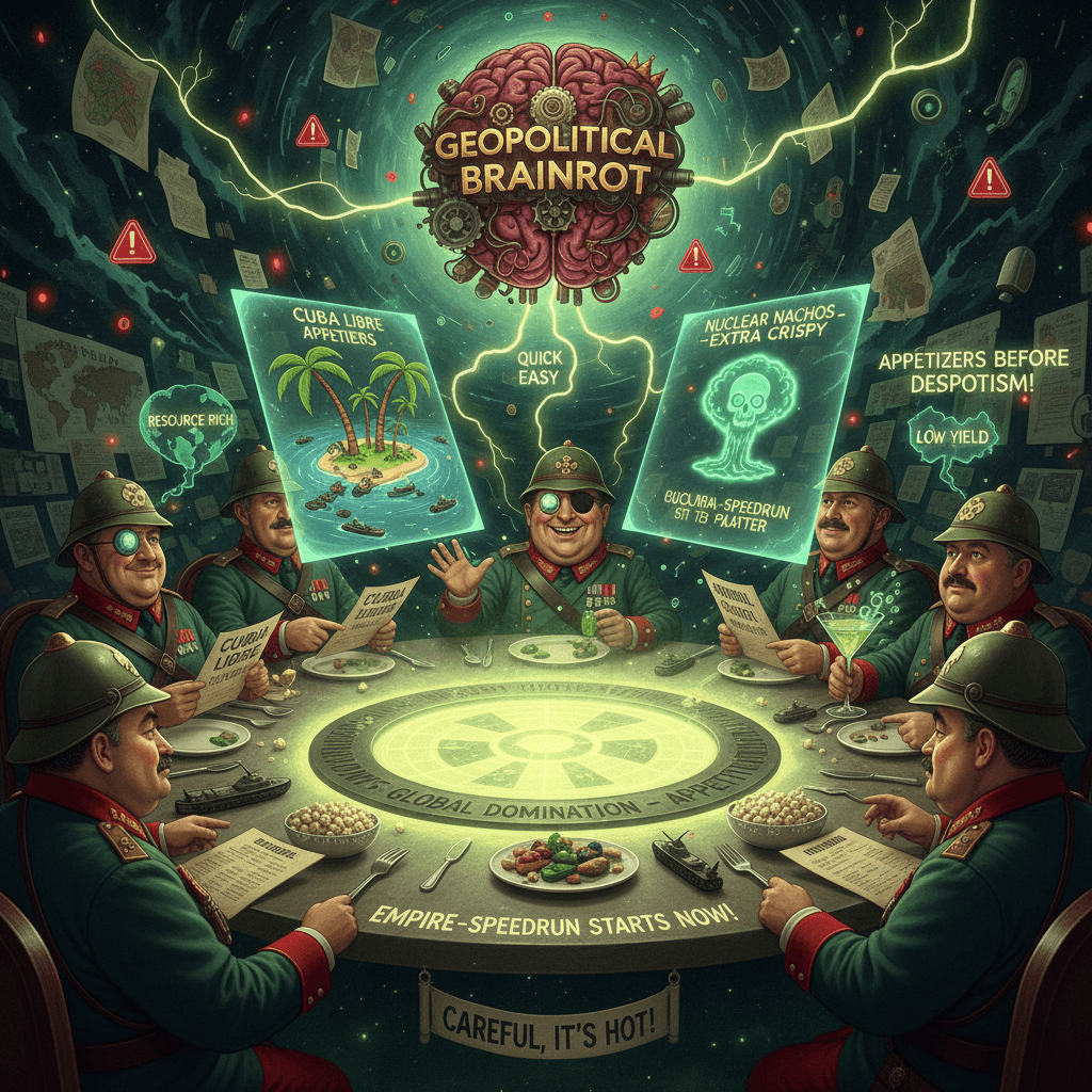 casual cuba invasion chat like ordering appetizers at dinner