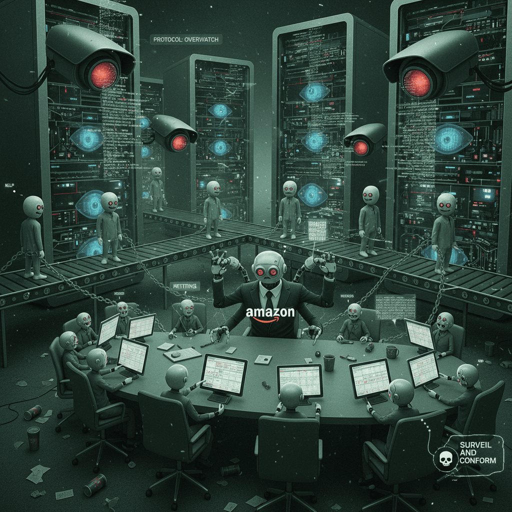 Amazon speedrunning dystopia: more AI, more surveillance, more meetings