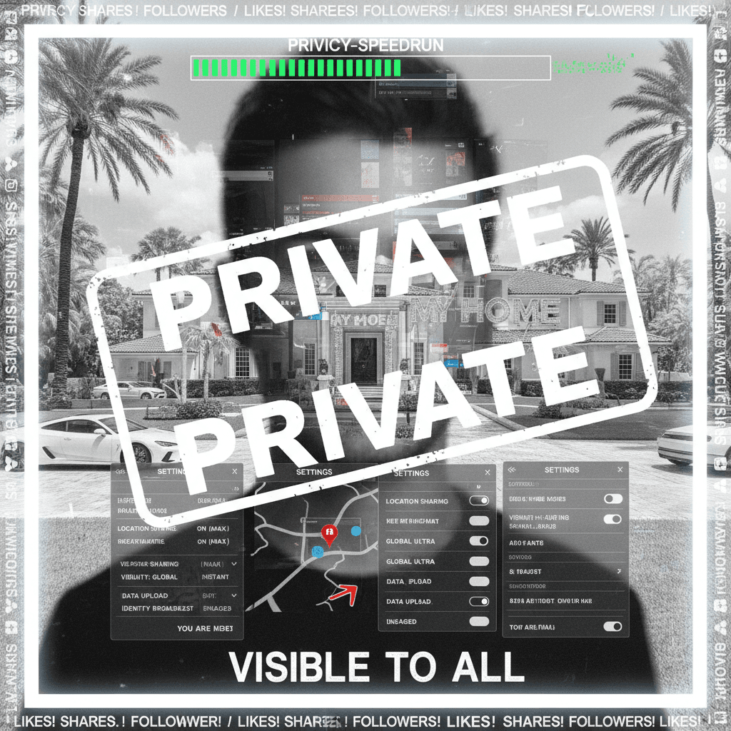 accidentally doxxing yourself: the screenshot